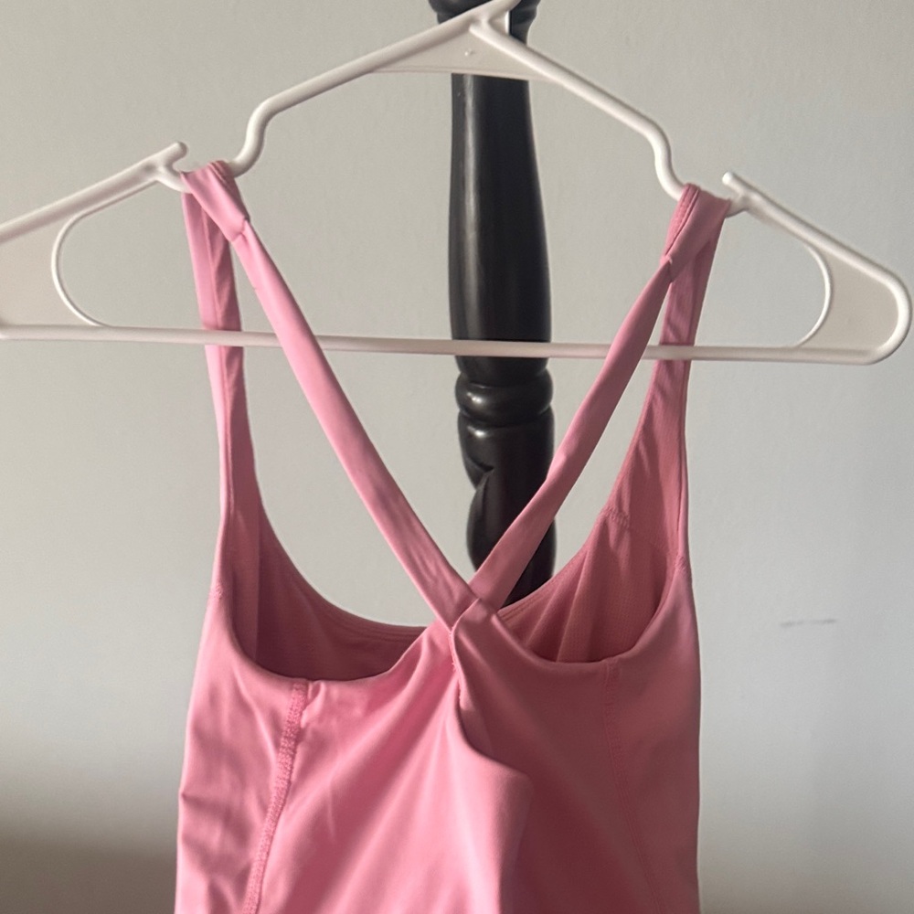 Athletic Bubblegum Pink Romper - Picture 2 of 5